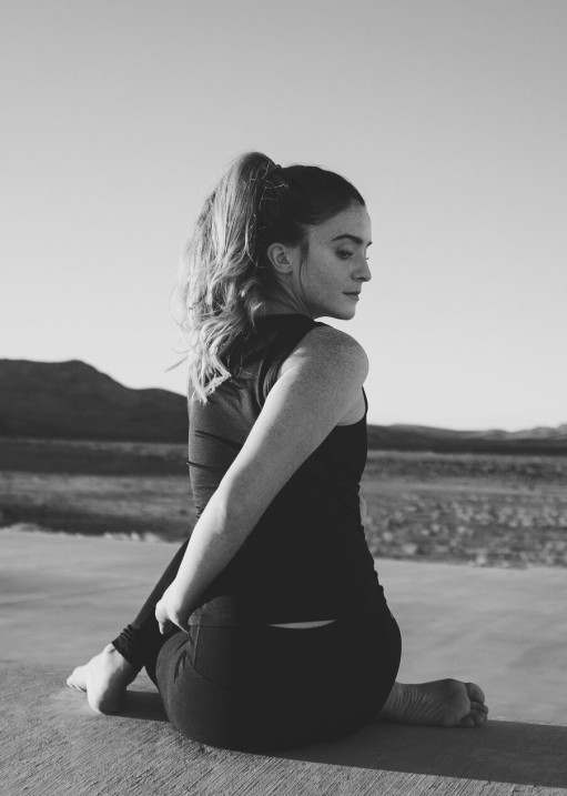 Beginner yoga class